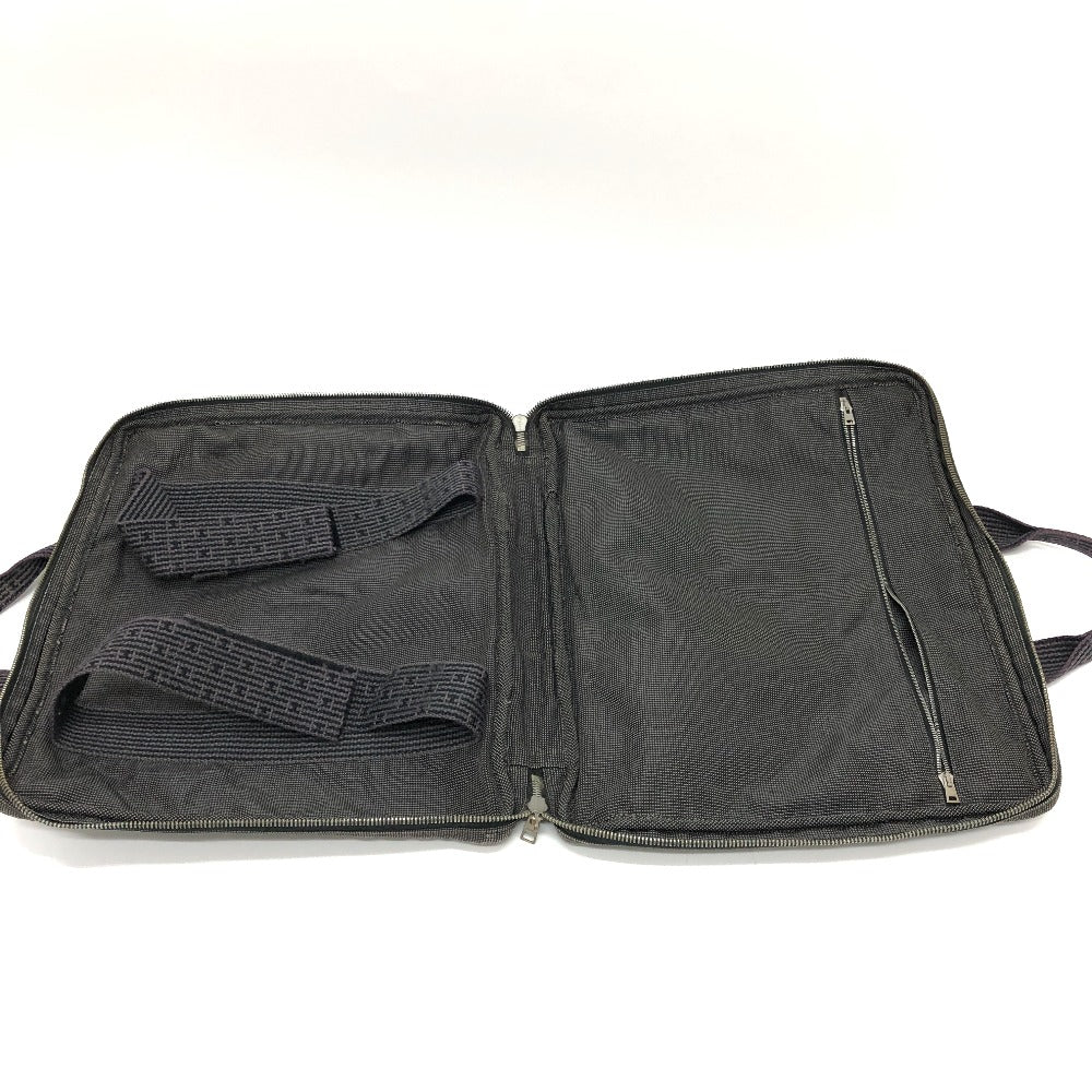 HERMES Business bag canvas gray 2WAY Shoulder Bag Her Line mens  d