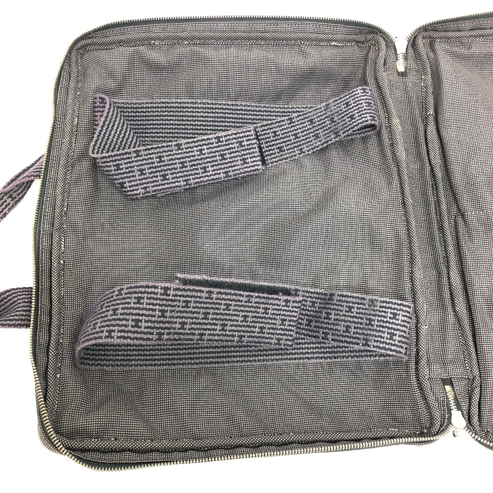 HERMES Business bag canvas gray 2WAY Shoulder Bag Her Line mens  d