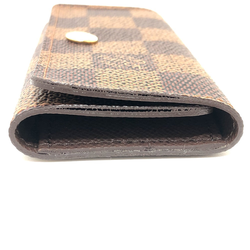 LOUIS VUITTON Key case Key holder  ‚m62631 Damier canvas Brown Multicles 4 Women