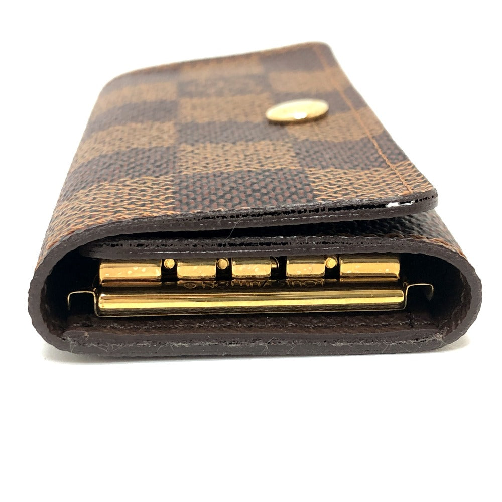 LOUIS VUITTON Key case Key holder  ‚m62631 Damier canvas Brown Multicles 4 Women