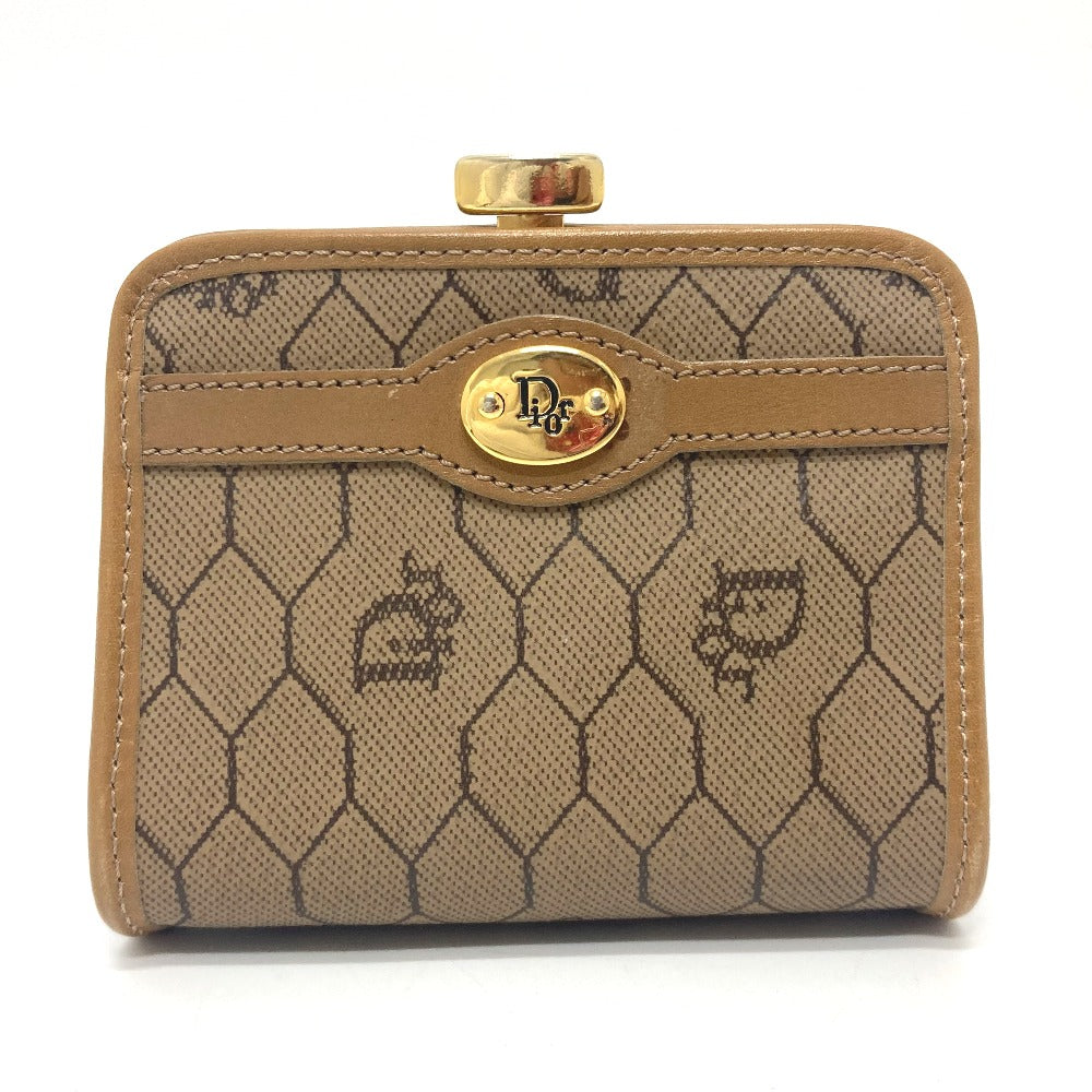 Dior Coin case leather Brown Overall handle Women