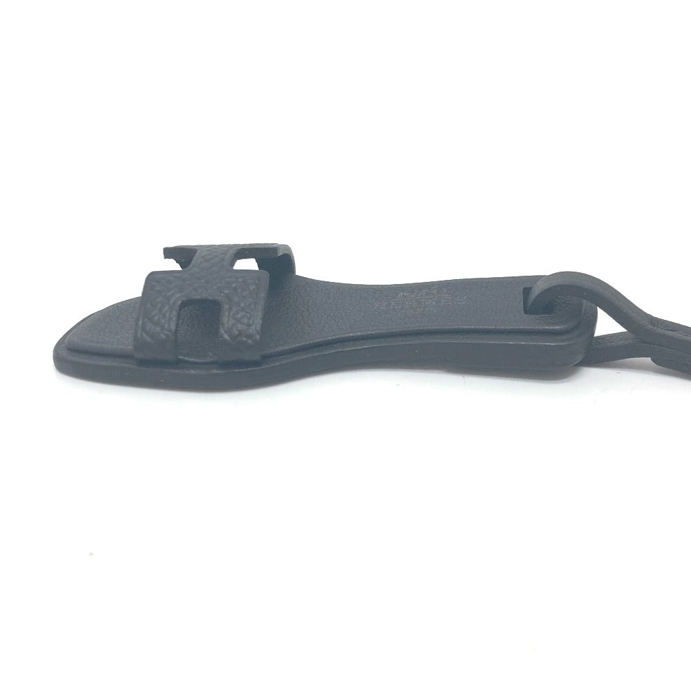 HERMES Bag charm Epsom black Sandals Oran Nano Women  d