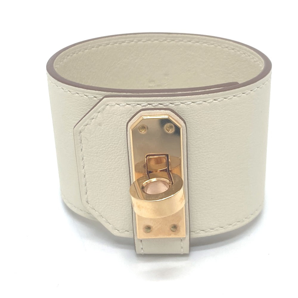 HERMES Bangle Swift White Rose Gold kelly twist gm Women  d