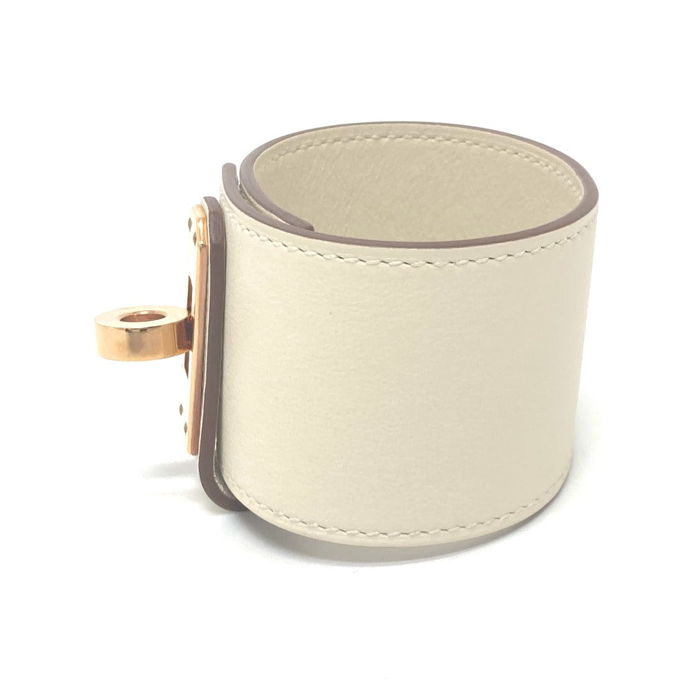 HERMES Bangle Swift White Rose Gold kelly twist gm Women  d