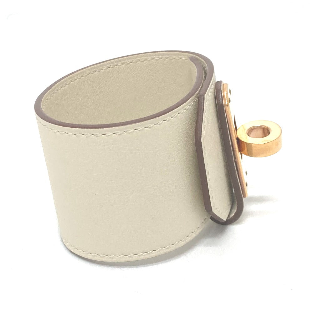 HERMES Bangle Swift White Rose Gold kelly twist gm Women  d