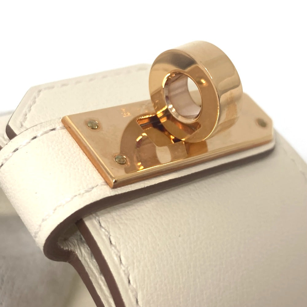 HERMES Bangle Swift White Rose Gold kelly twist gm Women  d