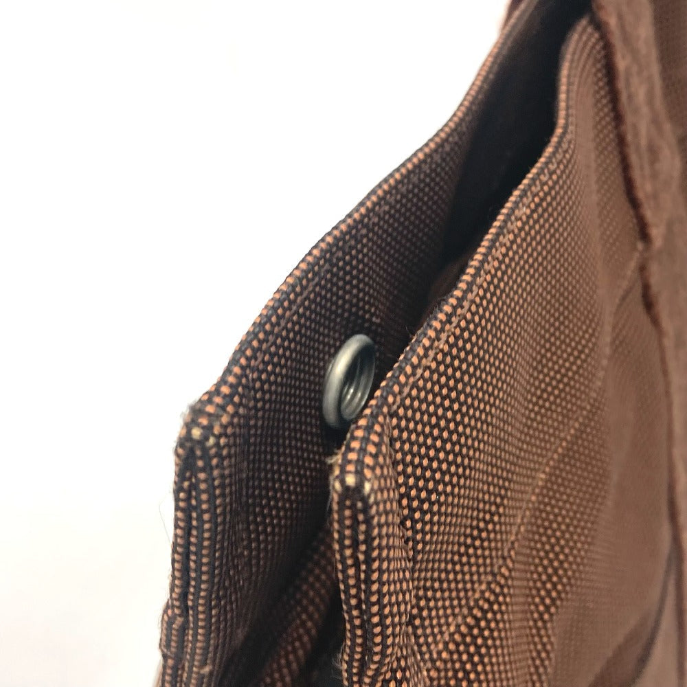 HERMES Tote Bag canvas Brown Her LineTote MM Women  d