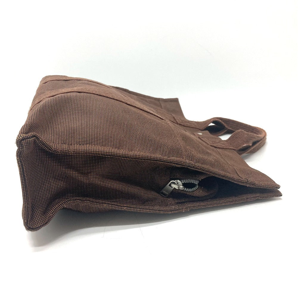 HERMES Tote Bag canvas Brown Her LineTote MM Women  d