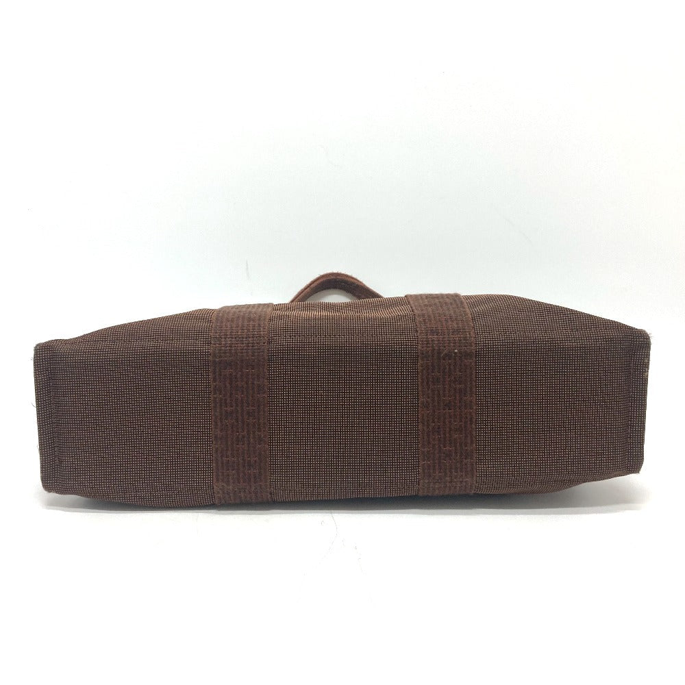 HERMES Tote Bag canvas Brown Her LineTote MM Women  d