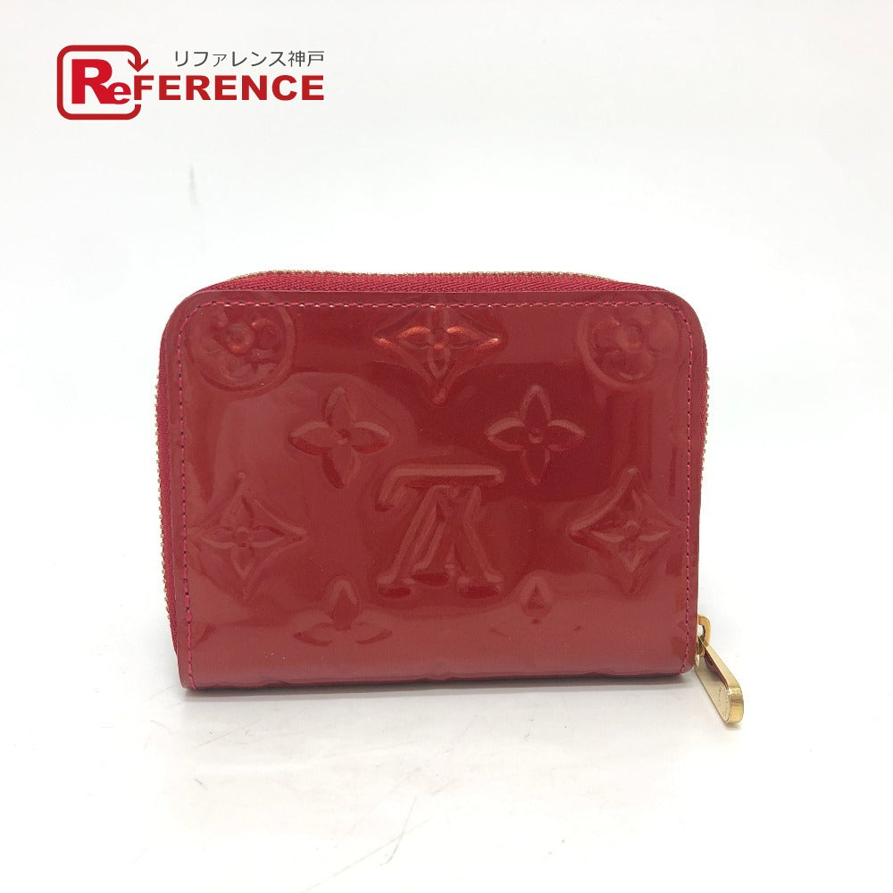 LOUIS VUITTON Coin case M93608 Monogram Vernis Zip around purse Women  d