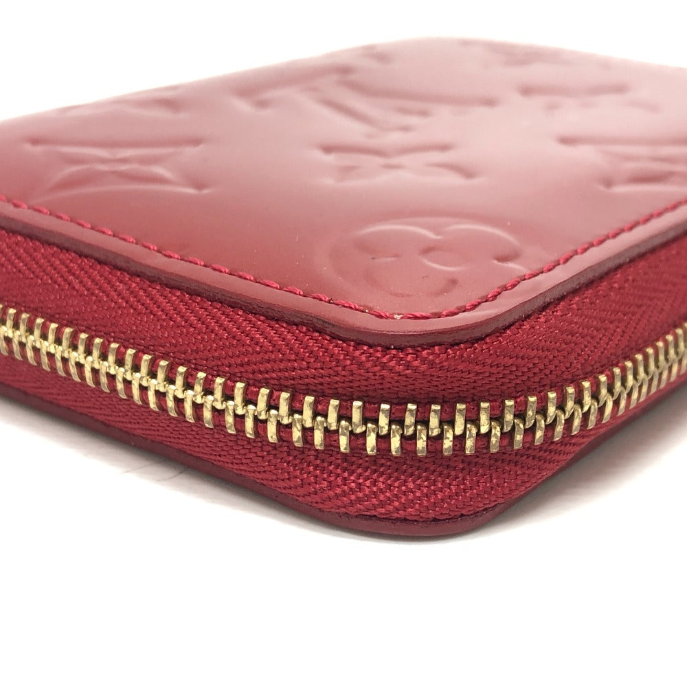 LOUIS VUITTON Coin case M93608 Monogram Vernis Zip around purse Women  d