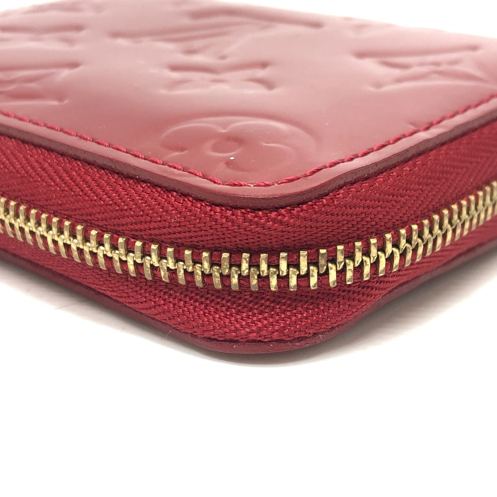 LOUIS VUITTON Coin case M93608 Monogram Vernis Zip around purse Women  d