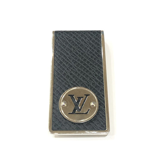 LOUIS VUITTON Money clip M63069 metal black Pansapieneo LV Club mens