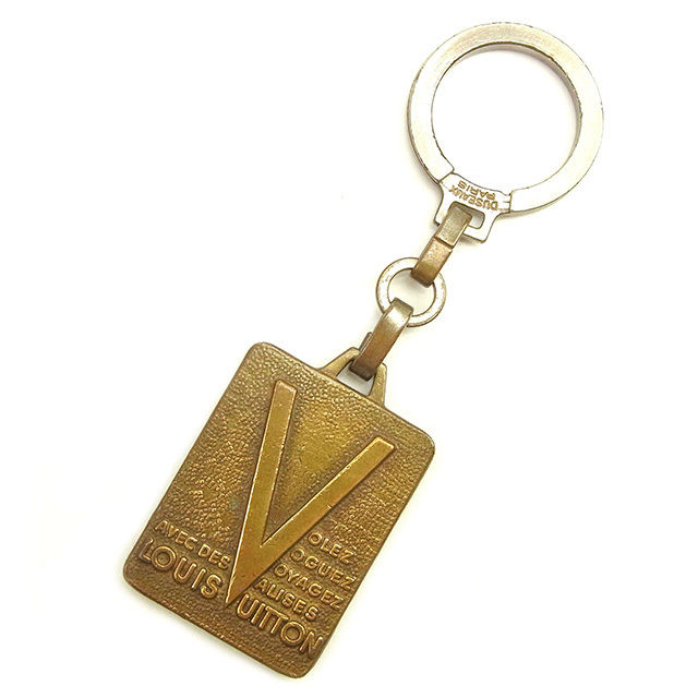 LOUIS VUITTON Key ring gold