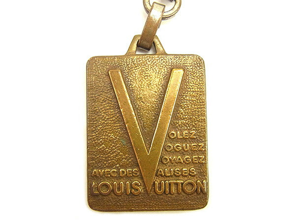 LOUIS VUITTON Key ring gold