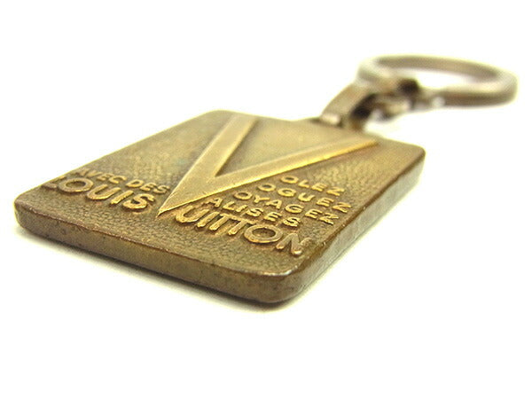 LOUIS VUITTON Key ring gold