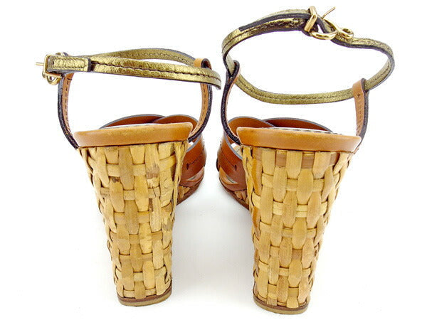 LOUIS VUITTON Sandals light brown #35･1/2