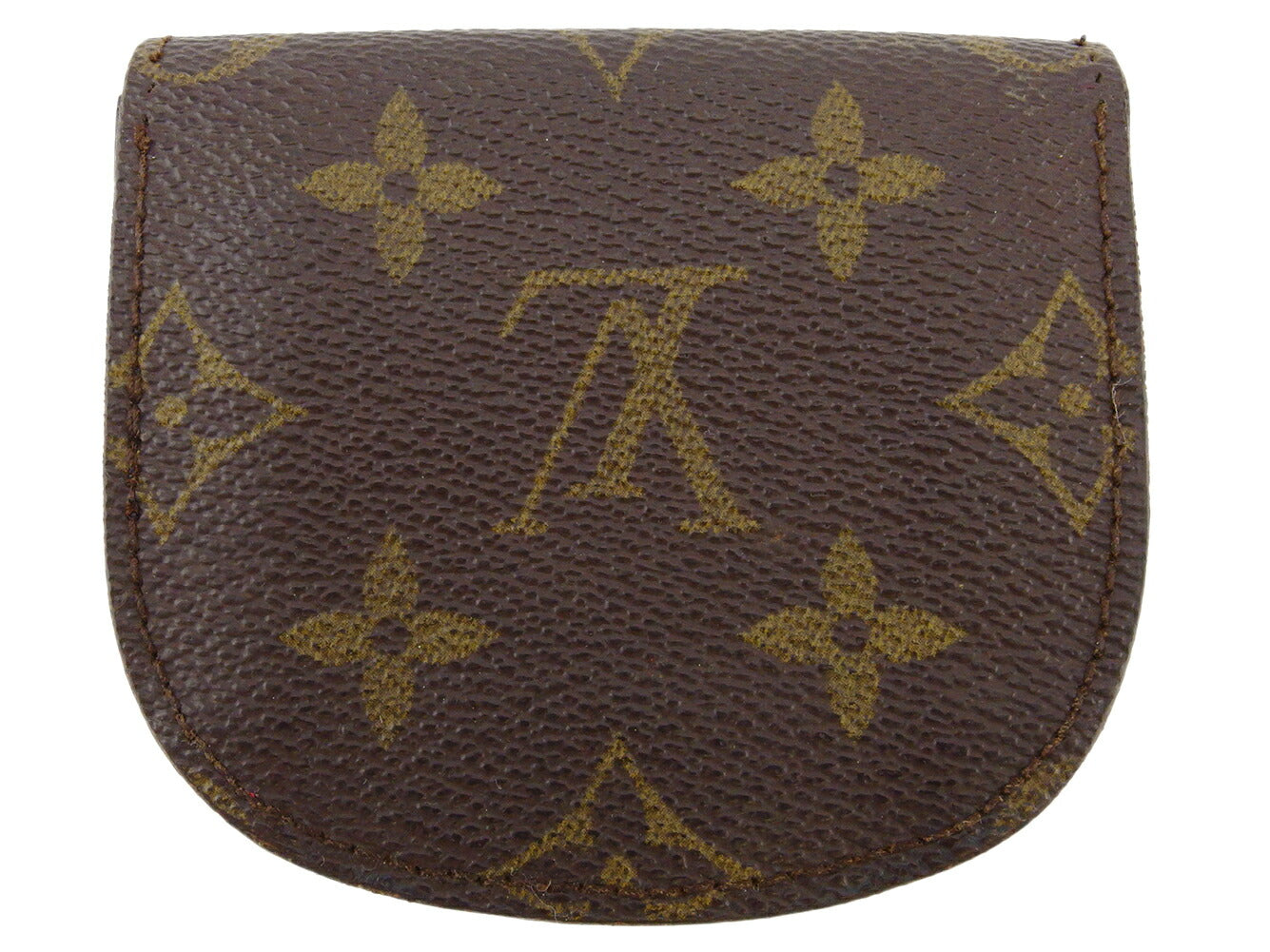 LOUIS VUITTON Coin case M61970 Brown Porto Moneg
