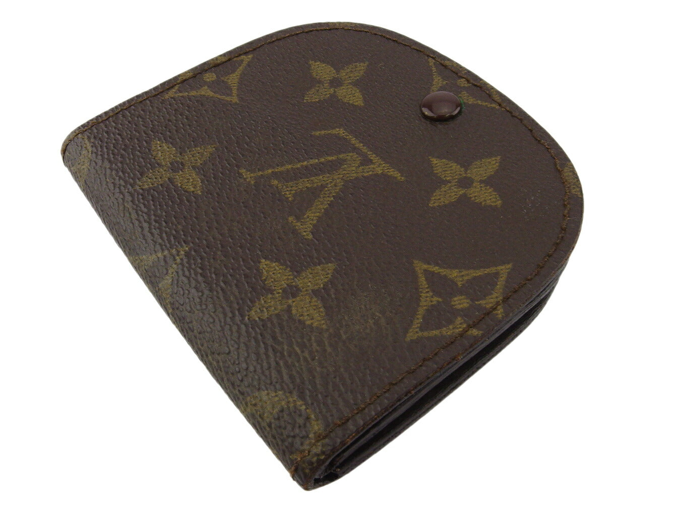 LOUIS VUITTON Coin case M61970 Brown Porto Moneg