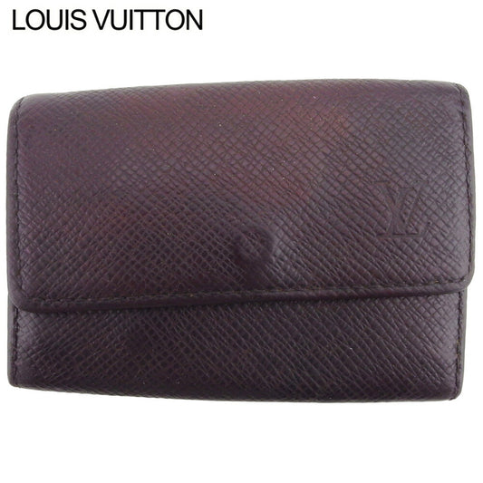 LOUIS VUITTON Key case Key holder  M30536 Brown purple gold Multicles6
