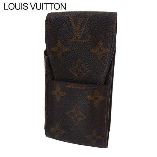 LOUIS VUITTON Cigarette case M63024 Brown beige Etui cigarette