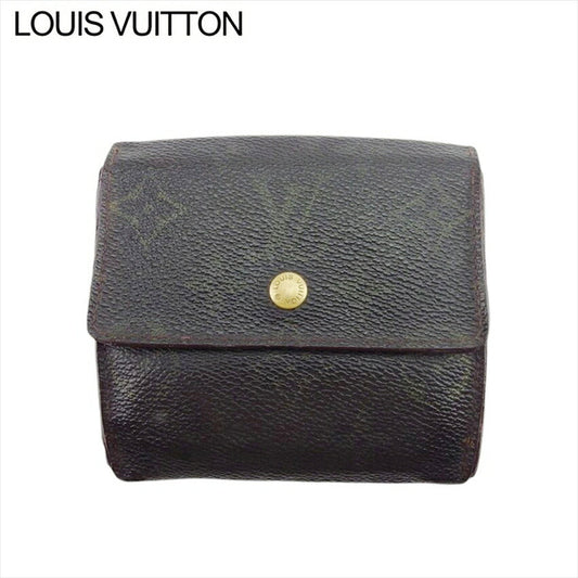 LOUIS VUITTON Bifold Wallet M61652 Brown Porte Monnaie Billets Cartes Credit