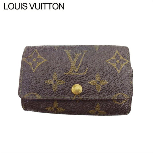 LOUIS VUITTON Key case Key holder  M62630 Brown Multicles6