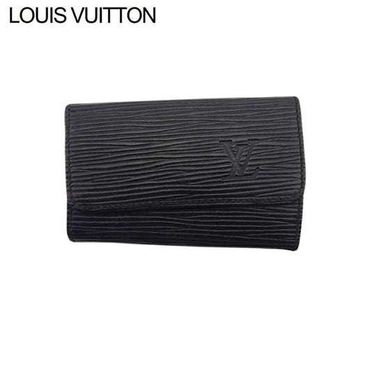 LOUIS VUITTON Key case Key holder  M63812 black Multicles6