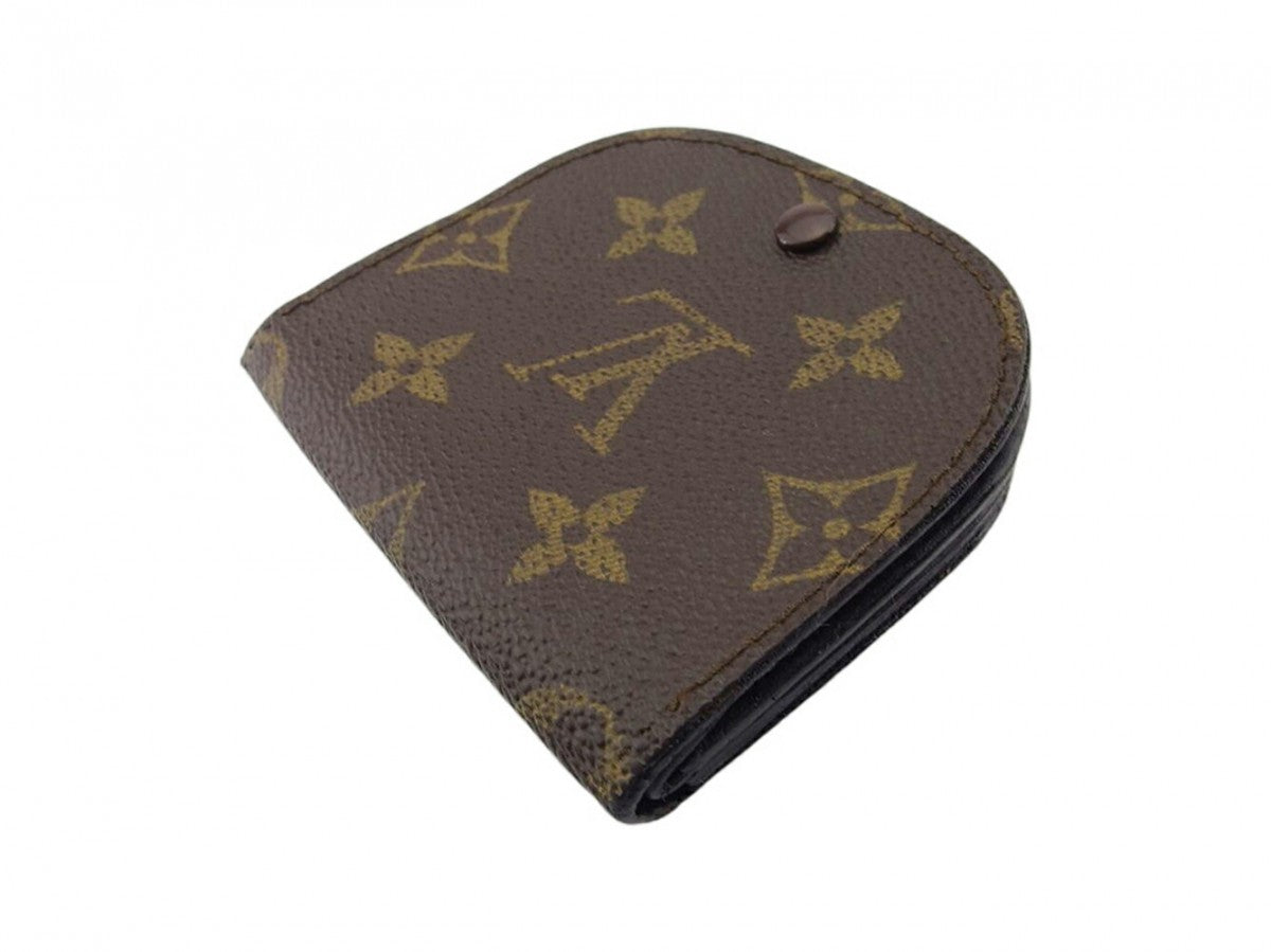 LOUIS VUITTON Coin case M61970 Brown Porto Moneg