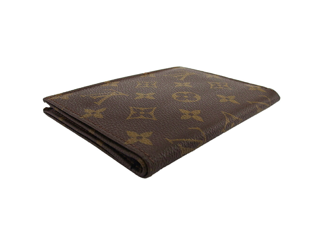 LOUIS VUITTON Card Case M61230 Brown
