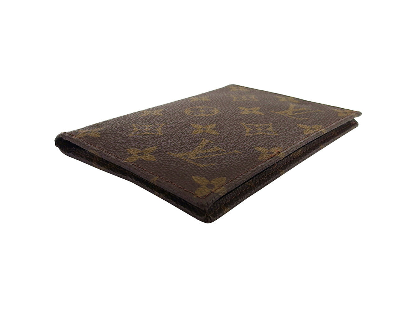 LOUIS VUITTON Card Case M61230 Brown
