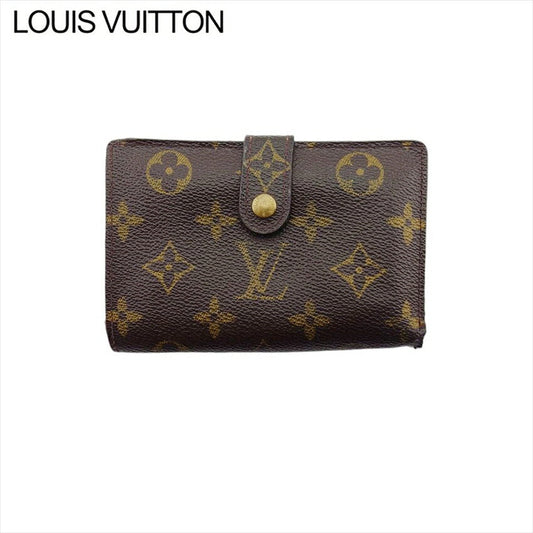 LOUIS VUITTON Bifold Wallet Ｍ６１６６３ Brown Portonevie Vienova