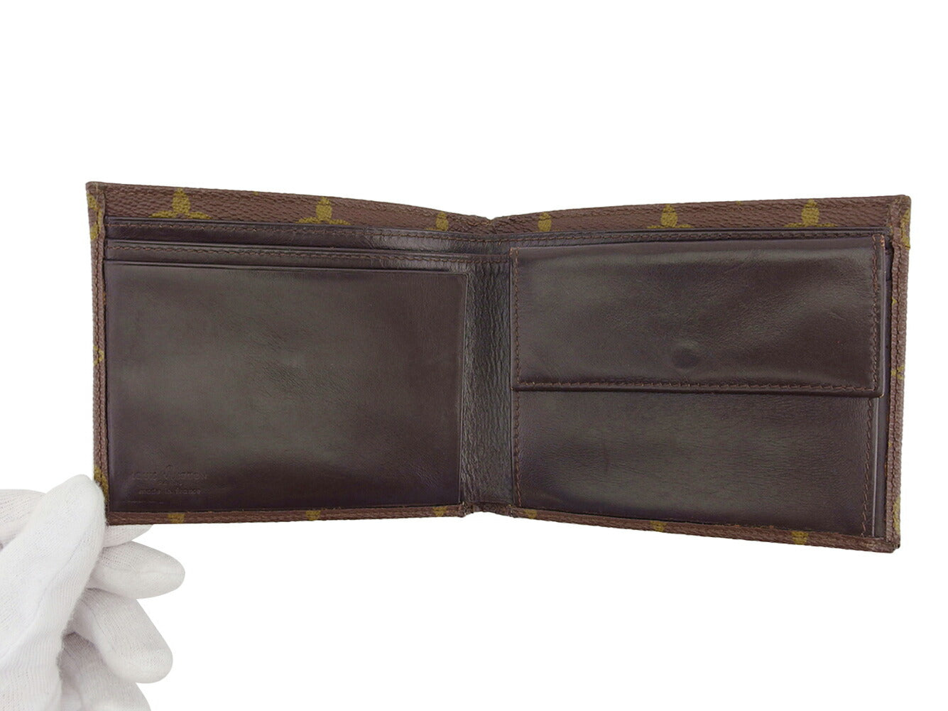 LOUIS VUITTON Bifold Wallet Brown