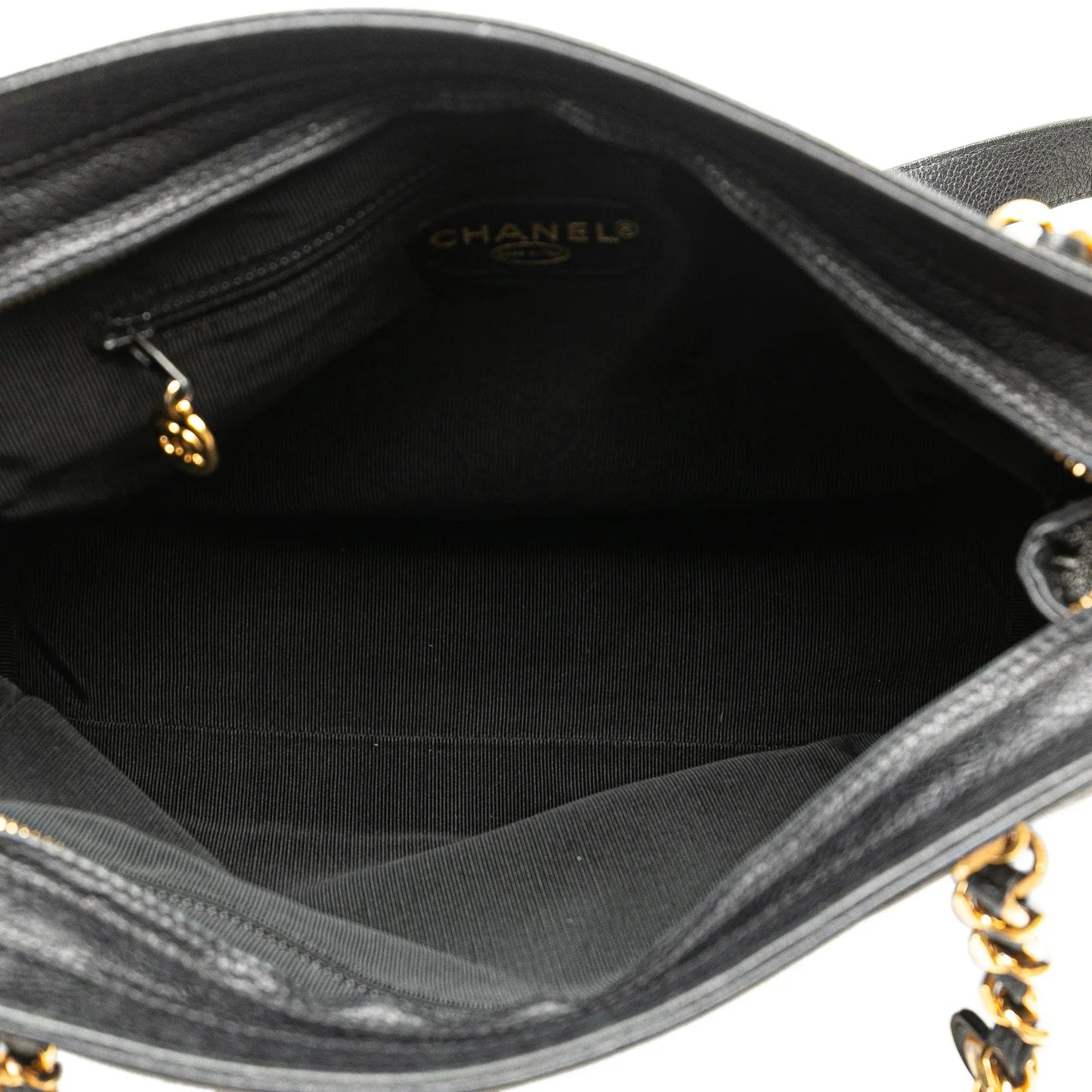 Black Chanel Triple CC Caviar Shoulder Bag