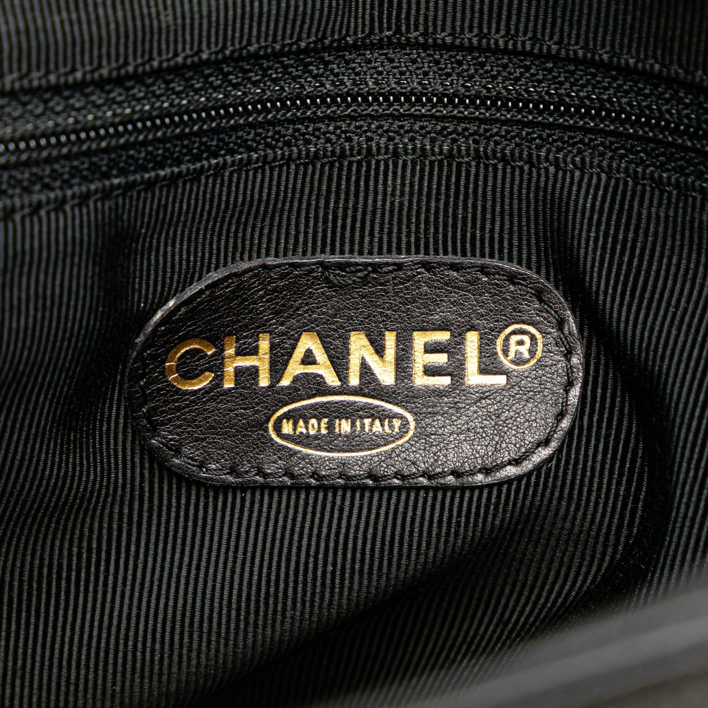 Black Chanel Triple CC Caviar Shoulder Bag