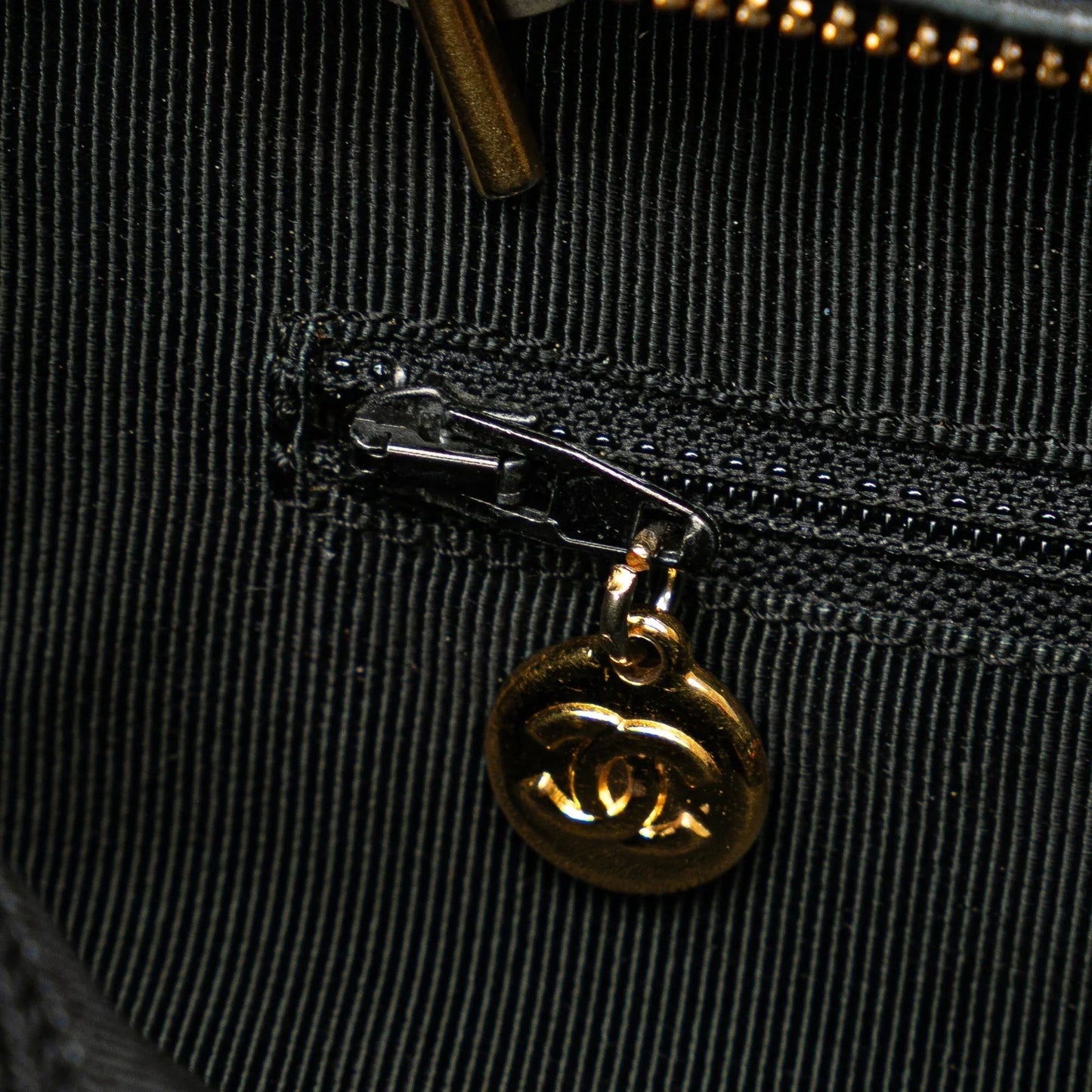 Black Chanel Triple CC Caviar Shoulder Bag