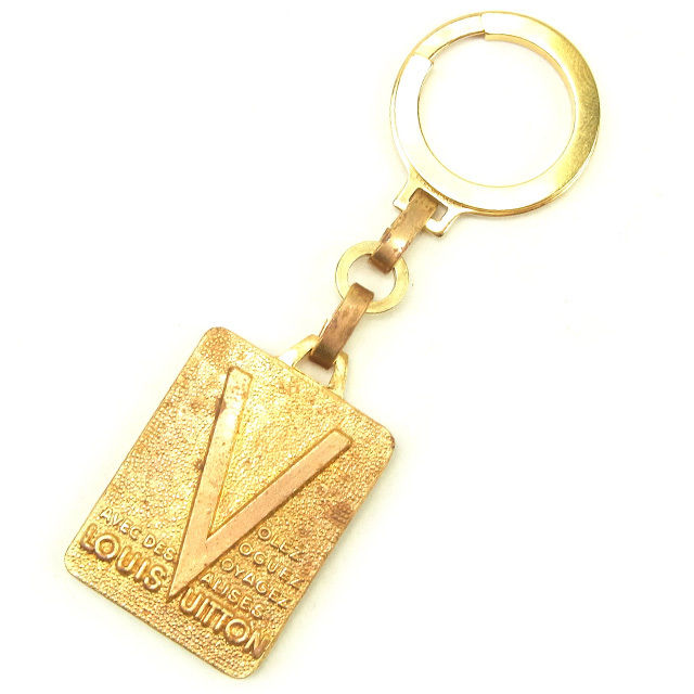 LOUIS VUITTON Key ring gold
