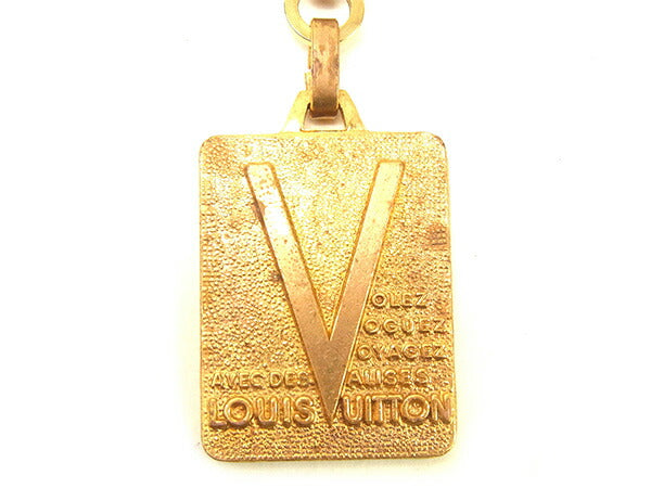 LOUIS VUITTON Key ring gold