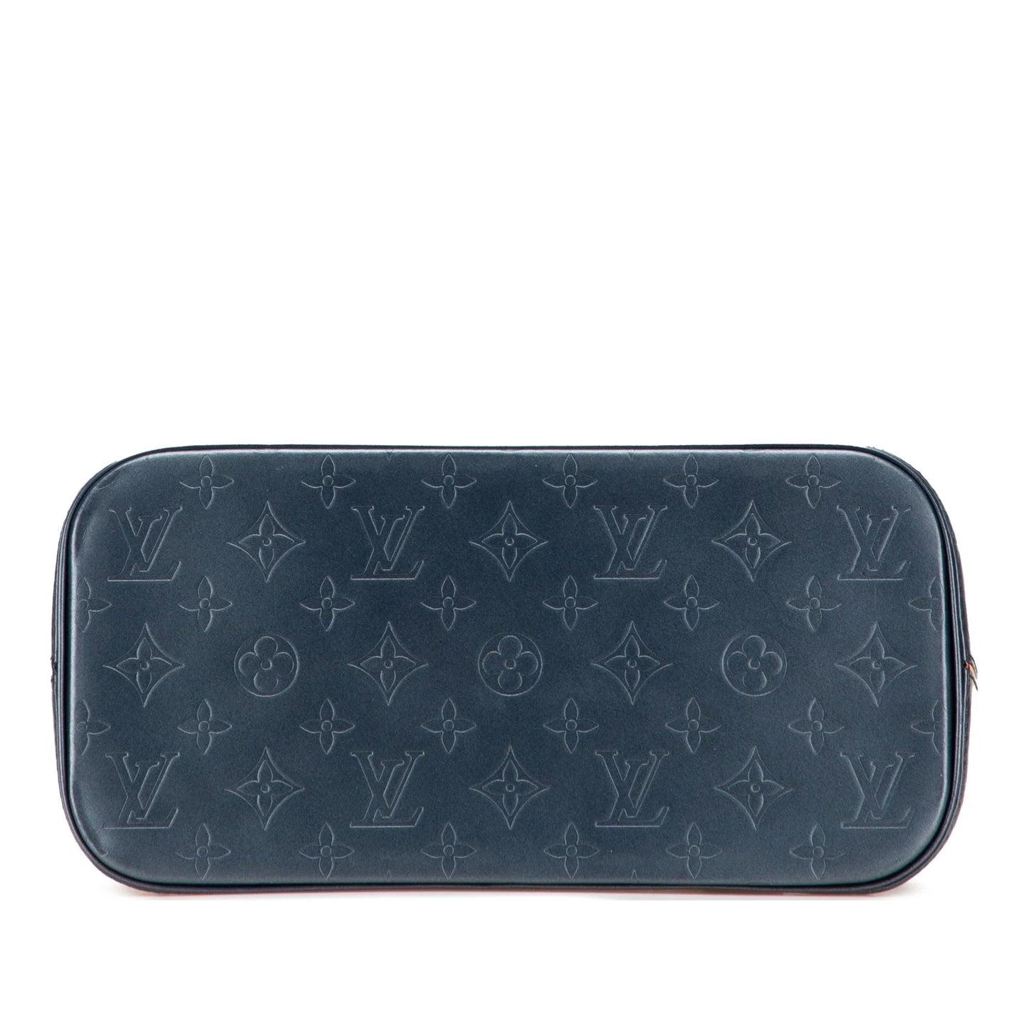 Blue Louis Vuitton Monogram Mat Stockton Tote Bag