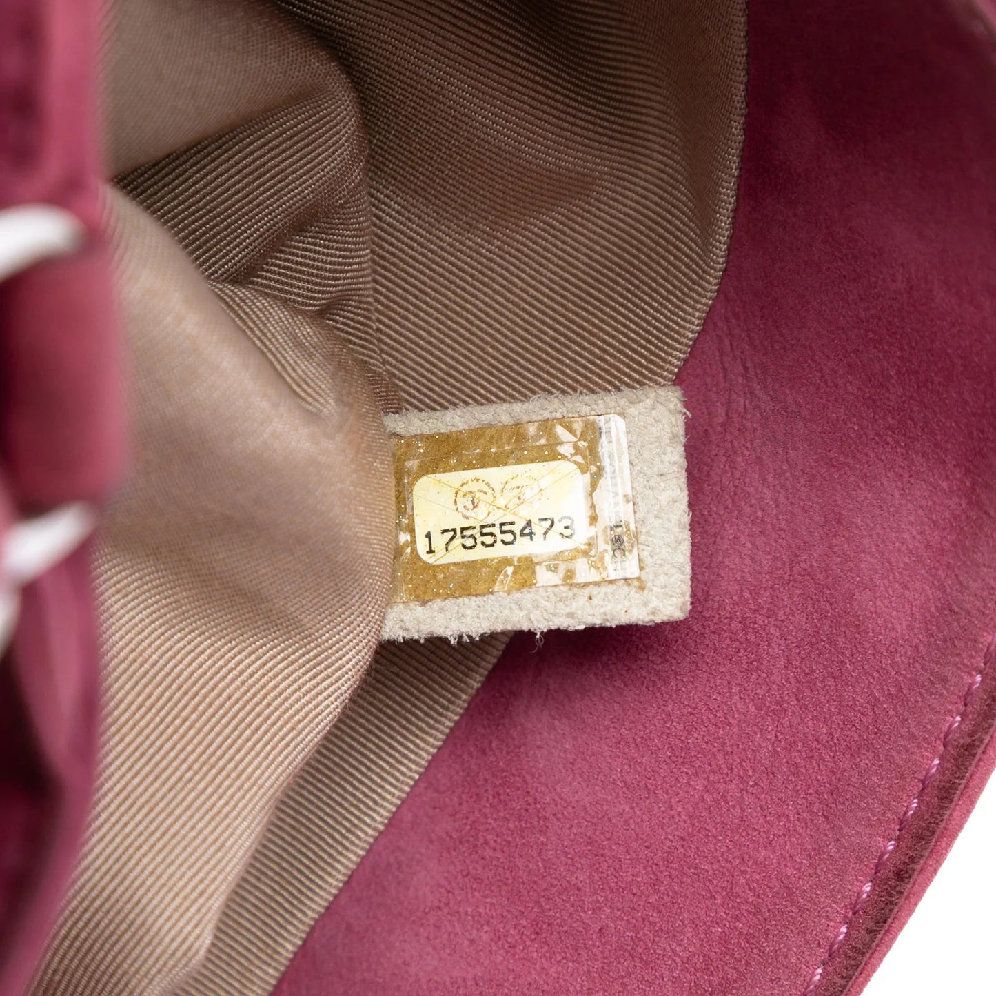 Pink Chanel Mini Quilted Nubuck Trianon Messenger Flap Crossbody Bag