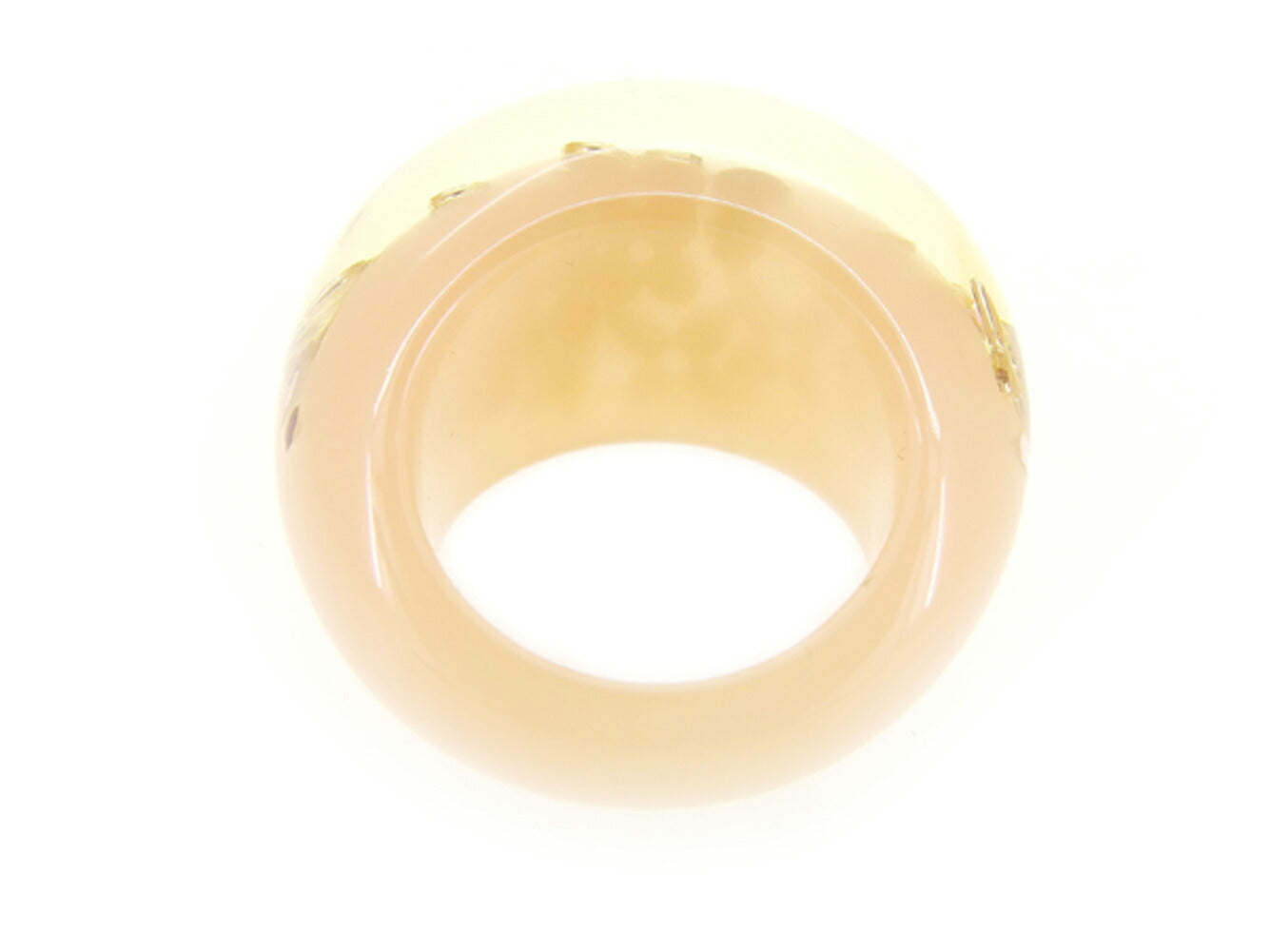 LOUIS VUITTON Ring Beige gold Unclusion Ring