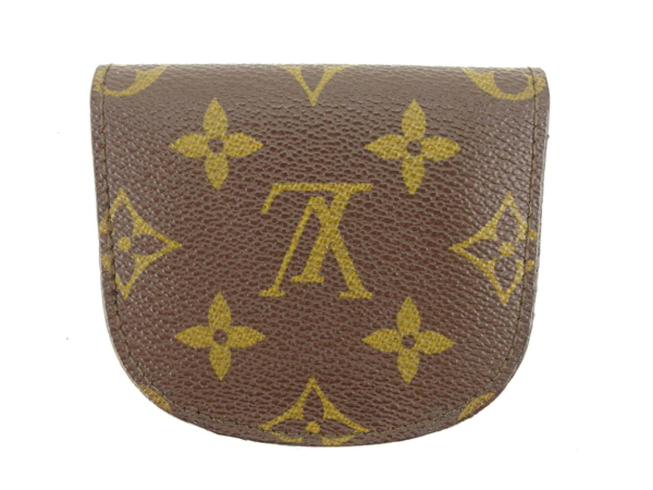 LOUIS VUITTON Coin case M61970 Brown Porto Moneg
