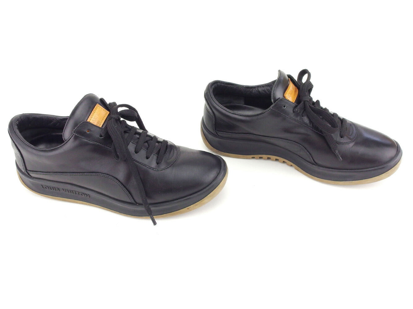 LOUIS VUITTON sneakers black #37 No size listed