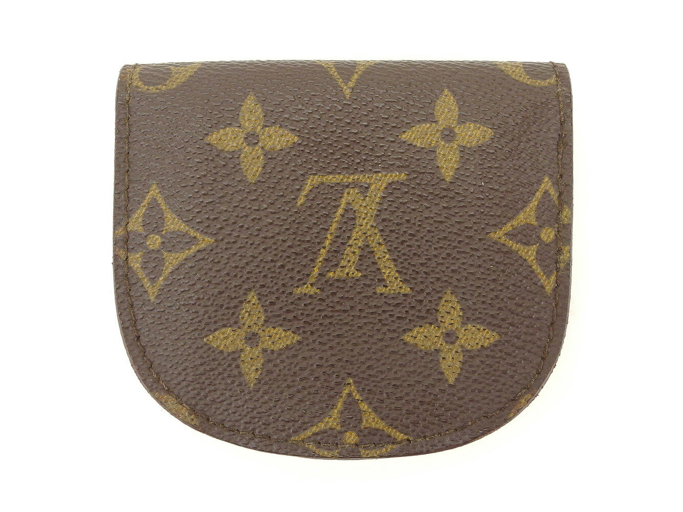 LOUIS VUITTON Coin case M61970 Brown Porto Moneg