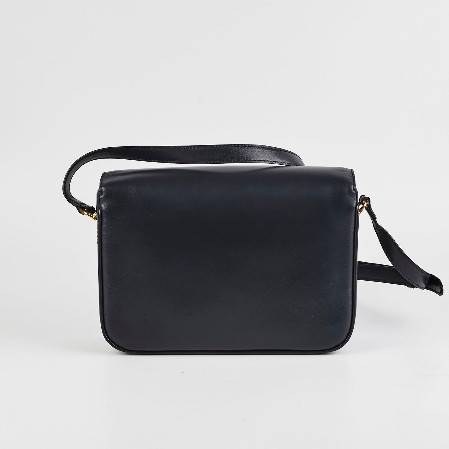 Luxury CELINE   Navy Box Bag