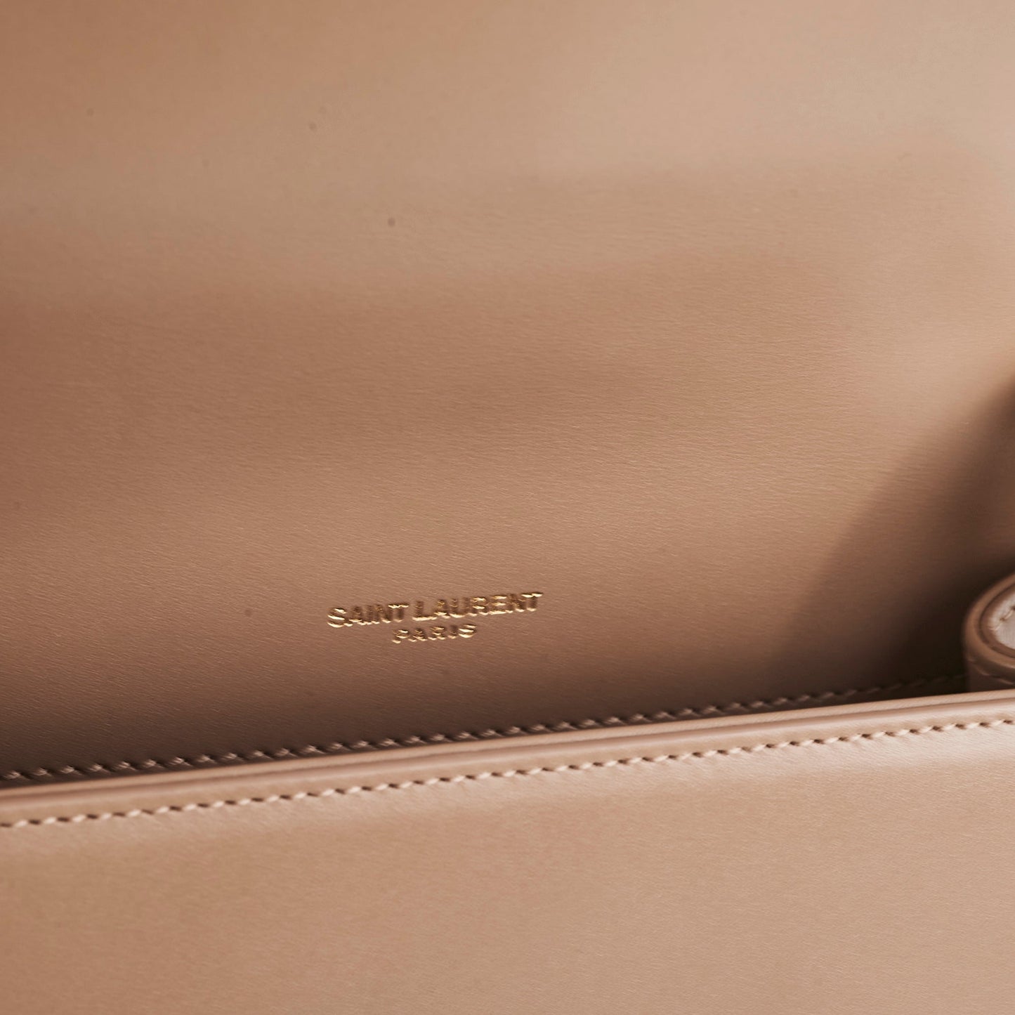 Saint Laurent Kate Tassel Taupe Small