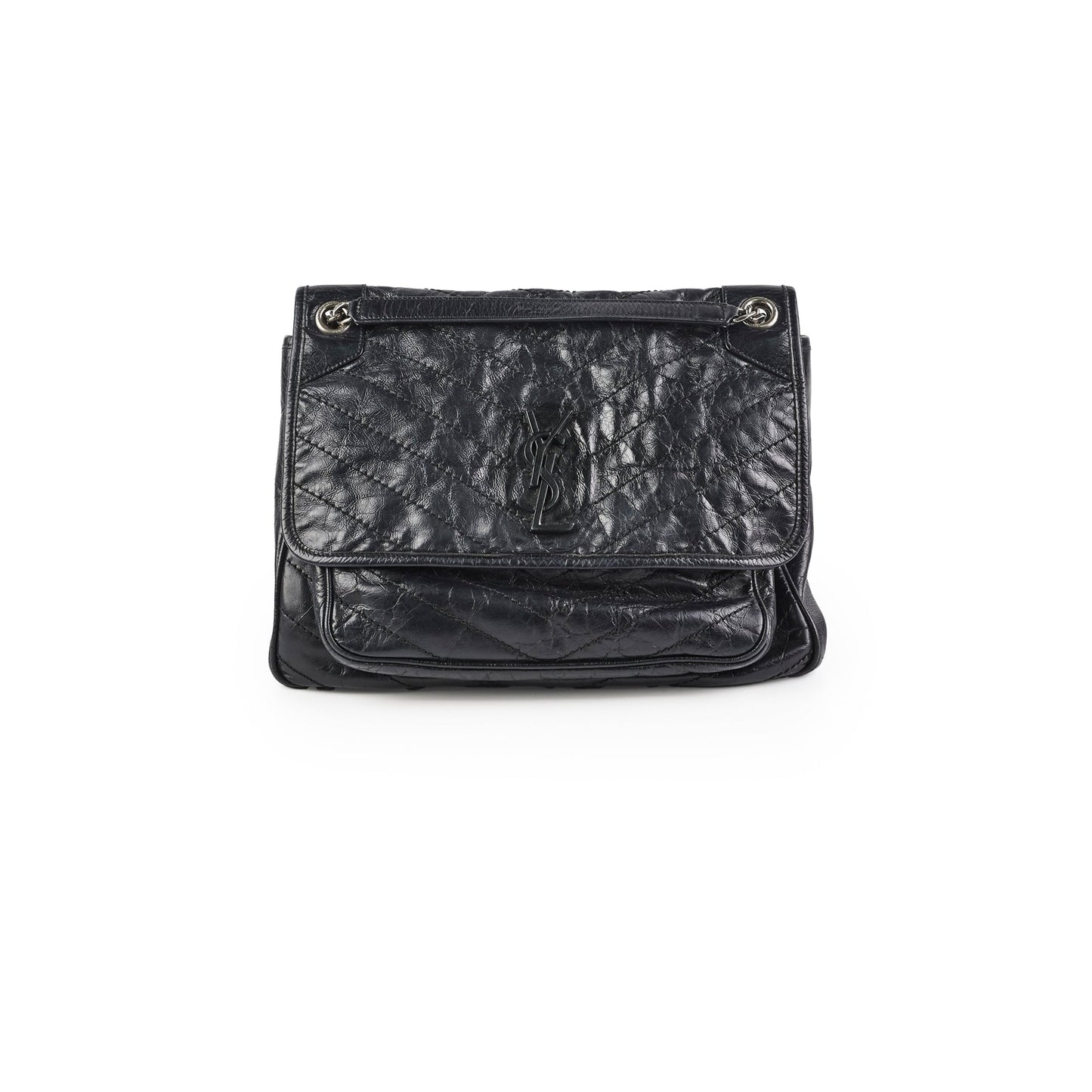 Saint Laurent Niki Large Black   Leather