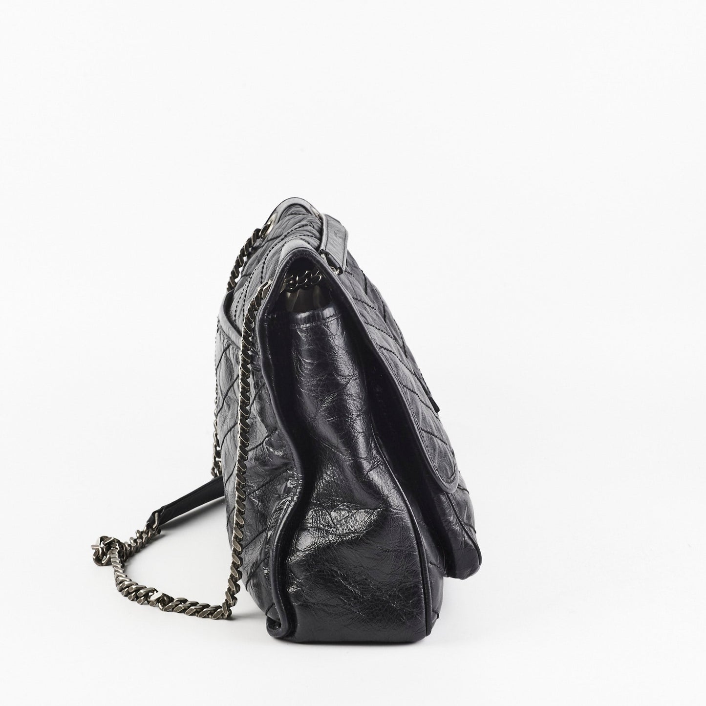 Saint Laurent Niki Large Black   Leather