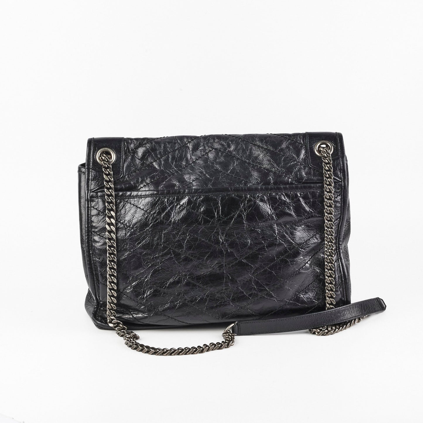 Saint Laurent Niki Large Black   Leather