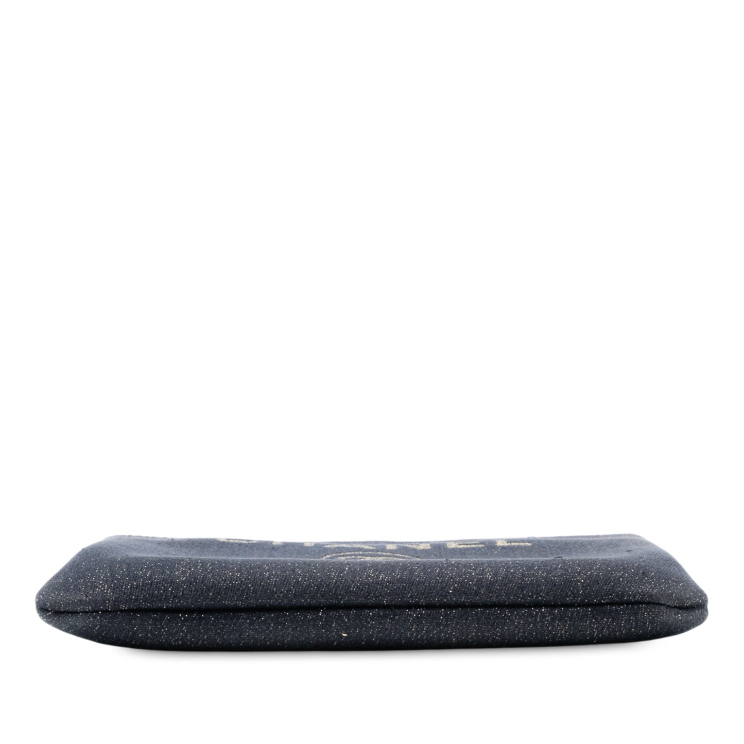 Blue Chanel Medium Denim Deauville O Case Clutch